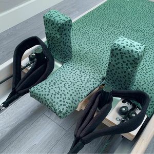 PILATES REFORMER MAT COVER Forest Leopard ReformerFit Reformer Fit